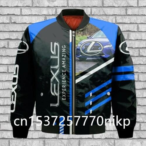 2021 New Lexus Mens Jacket High Quality Mens Jacket Harajuku Technology Clothing 3D Baseball Uniform Hip-hop Bomber Jacket