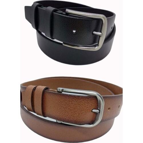 2 Pack High quality genuine leather belt for men luxury designer belts men cowhide fashion strap jeans male cowboy free shipping