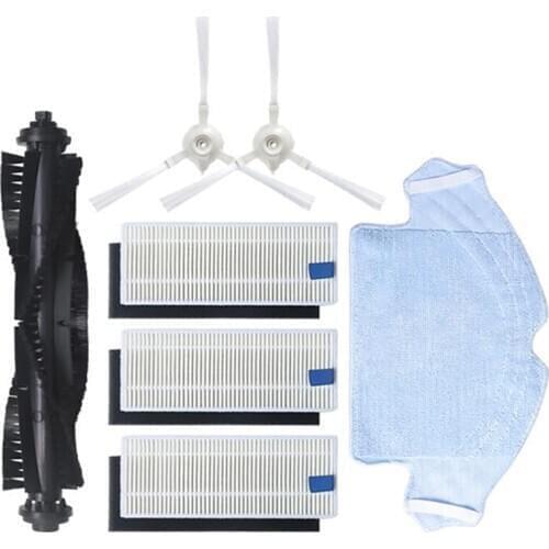 Robot Vacuum Cleaner Spare Parts Side Brushes HEPA Filter Main Brush Replacement for 360 S6 Vacuum Cleaner Accessories