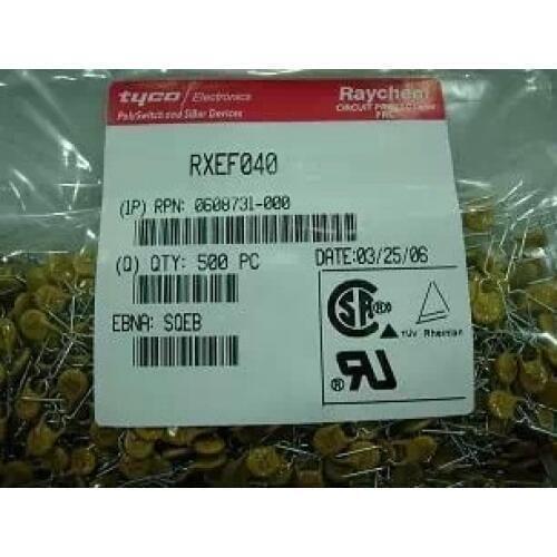 50pcs 72V 0.4A 400MA X72 XF040 PPTC PolySwitch Resettable Fuse