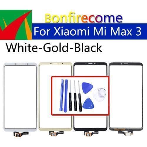 6.9" TouchScreen For Xiaomi Mi Max 3 MiMax3 Max3 Touch Screen Panel Sensor LCD Display Glass Lens Panel Digitizer Replacement