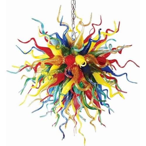 Modern Custom Made Luxury Chandelier Lighting LED Hand Blown Glass Chandeliers for Indoor Home Decoration
