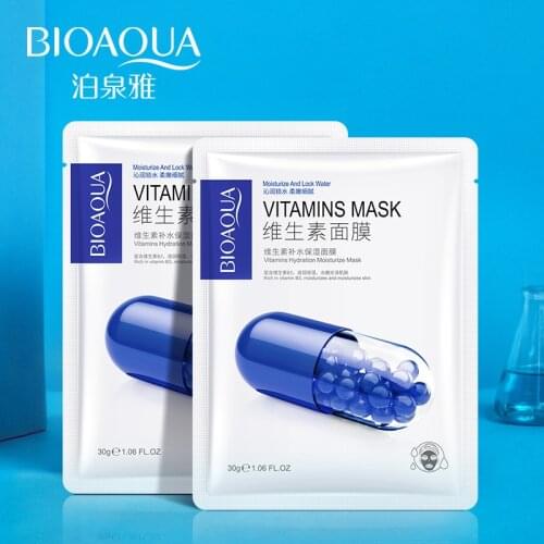 Vitamin replenishment moisturizing mask improve rough water replenishment Repair Mask