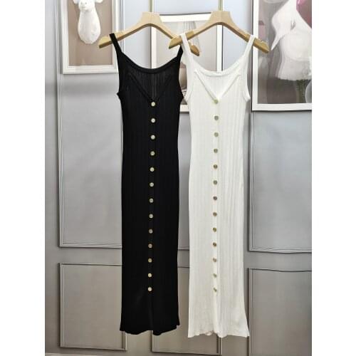 Yuigyutyu Summer Knitted Dresses