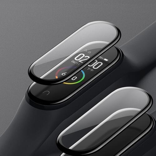Protective film for mi band 4 strap film Explosion-proof/scratch-resistant protector mi band 4 glass Shield Non-Tempered glass