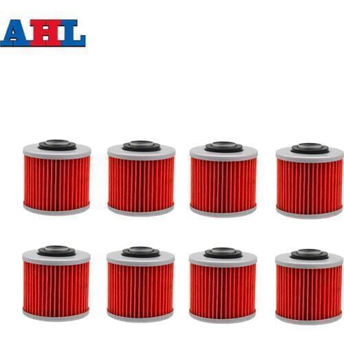 8Pcs Motorcycle Engine Parts Oil Grid Filters For YAMAHA XV250 XV 250 VIRAGO 250 XV250VIRAGO 1995-2009 Motorbike Filter
