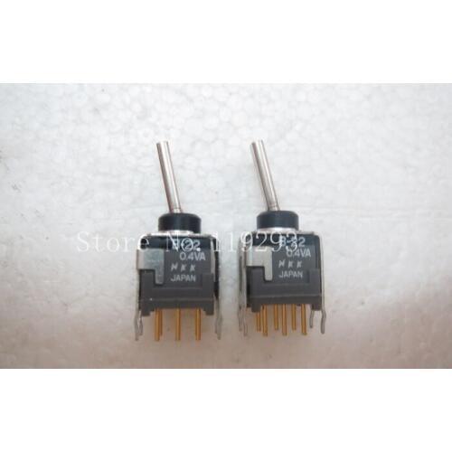 [BELLA]B-22 0.4V Japan NKK toggle switch gilded 6 feet 2 new original file Toggle Switch--10PCS/LOT