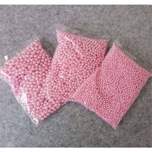 6 8 10MM straight hole Glass Round Pink Imitation Pearl Beads For Fashion Bracelets& Necklaces Making Accessories