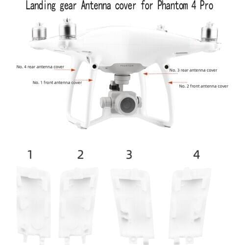 For DJI Phantom 4 Pro Drone Landing Gear Antenna Cover Replacement Parts Decorative Cap for Phantom 4 Pro Accessories
