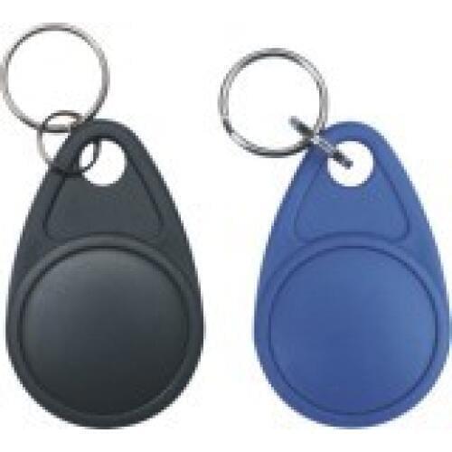DWE CC RF 100pcs/lot + free shipping 125khz TK4100 EM-ID rfid access control keyfob keychain keytag
