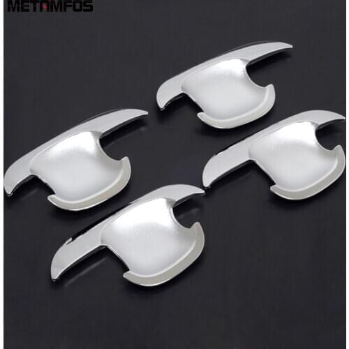 For Kia Sportage 2005-2008 2009 Chrome Door Handle Bowl Cover Molding Trim Decoration Frame Exterior Accessories Car Styling