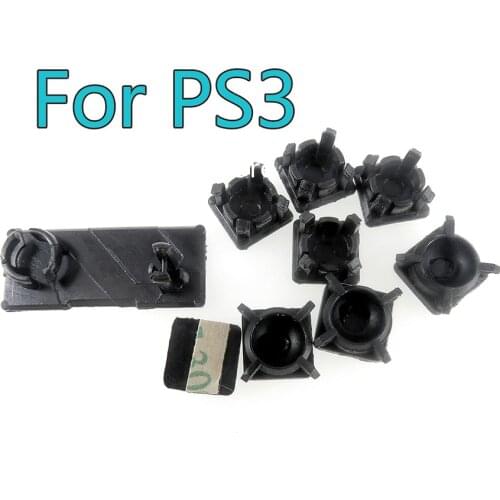 9 in 1 Rubber Feet Cover Set Plastic Bottom Screw Covers Spares set For PS3 Slim Full set dust plug cover