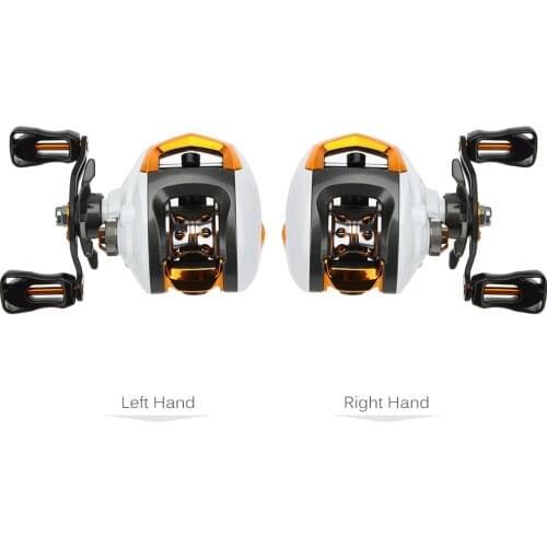 HOT!Lixada Fishing Reel Baitcasting Reel 12+1 Ball Bearings Fishing Fly High Speed Fishing Reel with Magnetic Brake System Reels