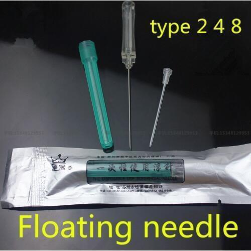 Medical disposable hollow small Medium needle 2 4 8 generation needle Floating needle Physiotherapy Analgesic acupuncture needle