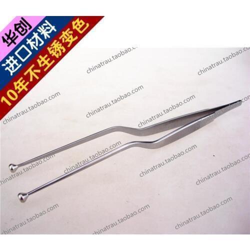 Medical orthopedics instrument spinal system titanium plate holding tweezers round head tweezers medical tool
