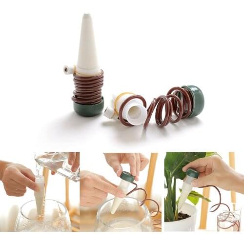 1pcs or 2pcs Auto Drip Irrigation Watering System Automatic Indoor Plant Waterers For Houseplant Seen Novelty Households