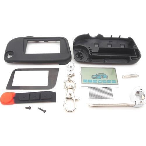 2017 New case for Starline A93 uncut blade fob case cover A93 folding car flip remote + A93 LCD display flexible cable