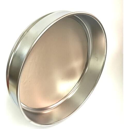 Standard Laboratory Test Sieve Sampling Inspection Pharmacopeia Sieve 304 SUS Filter Mesh Chroming Frame R30cm 1000 Mesh/0.008mm