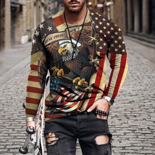 UNIBLU Men's Long Sleeve T-Shirts