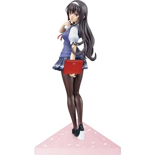 In Stock How To Raise a Boring Girlfriend Kasumigaoka Utaha Anime Action Figure Japanese 20Cm Hand-Made Collection Model Toys