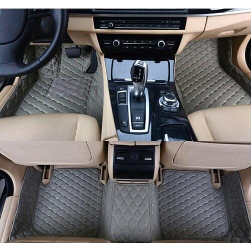High quality! Custom special car floor mats for Hyundai Santa Fe 5 seats 2017-2013 durable waterproof carpets for Santafe 2016