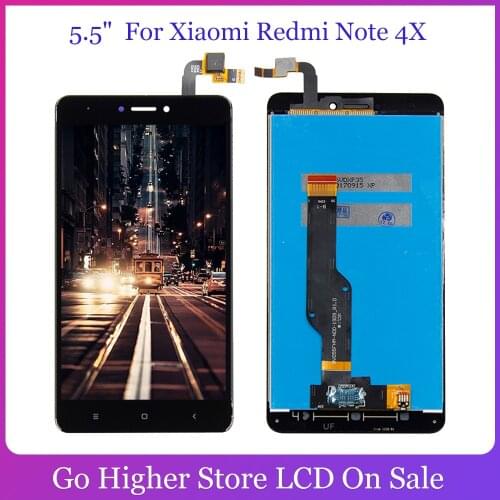 5.5" For Xiaomi Redmi Note 4X Note 4 Global Version For Snapdragon 625 Lcd Display Touch Screen Digitizer Glass Assembly