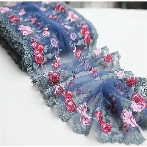 2 Yards Of Delicate Elastic Lace Trim High Quality Lace Fabric DIY Crafts Wedding Clothing Lace Ribbon Clothes Accessories