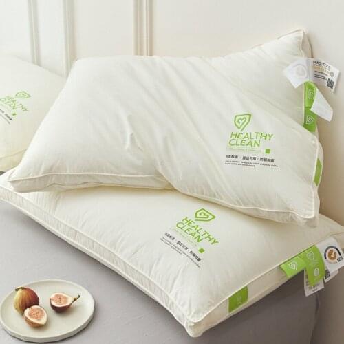 Class A Cotton Pillow for Mother and Baby, Cervical Protection, Cotton Home Sleep Down Pillow, Sleep feather
