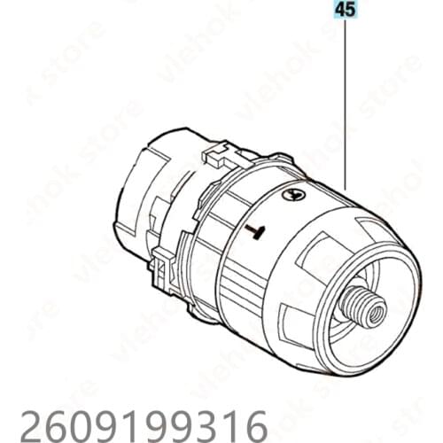 GEAR BOX GEARBOX for BOSCH GSB18VE-2-LI HDH181 GSB14.4VE-2-LI 2609199316 Cordl Perc Screwdr Power Tool Accessories Electric tool