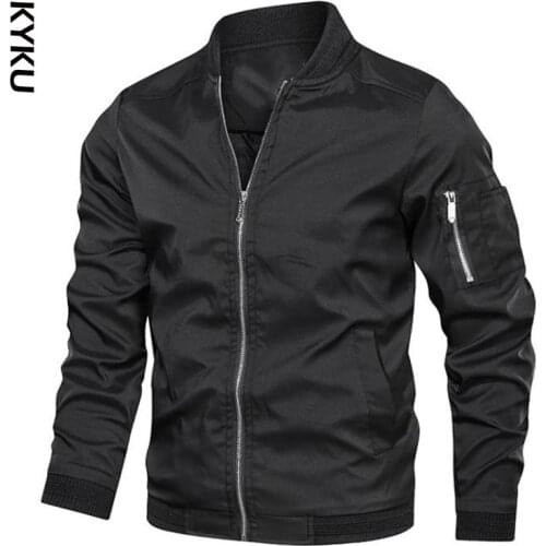 Мужские демисезонные куртки KYKU China At AliExpress
