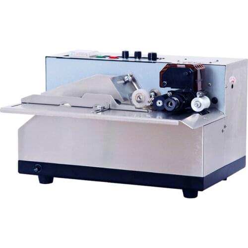Continuous Automatic Coding Machine, Print Production Date, Ink Wheel Black Marking Machine, Number