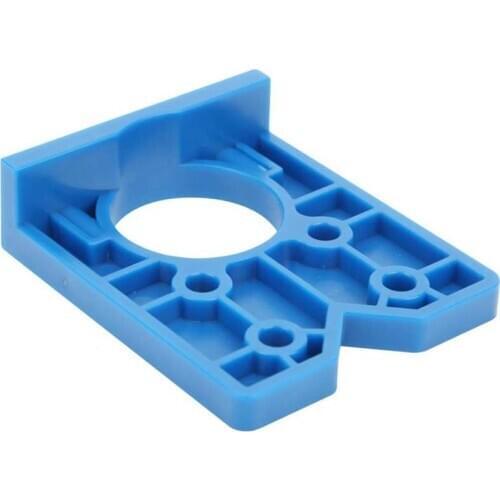 Plastic 35mm Hinge Hole Positioner Locator Door Cabinet Drilling Jig Guide Opener Woodworking Punching Tool