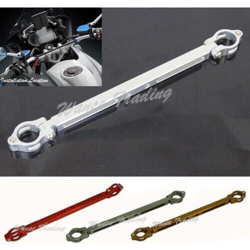 Sale CNC Handlebar Crossbar Handle Bar Cross Brace Clamp Kit For 2013 2014 2015 BMW R1200GS R1200 GSA ADV Adventure Water-Cooled