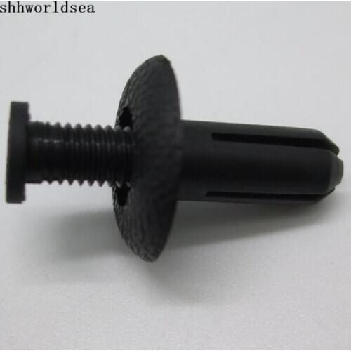 Shhworldsea Nylon Black Push-Type Retainer For GM 94852368 For Mitsubishi M888869 For Toyota 90467-08155 For Honda