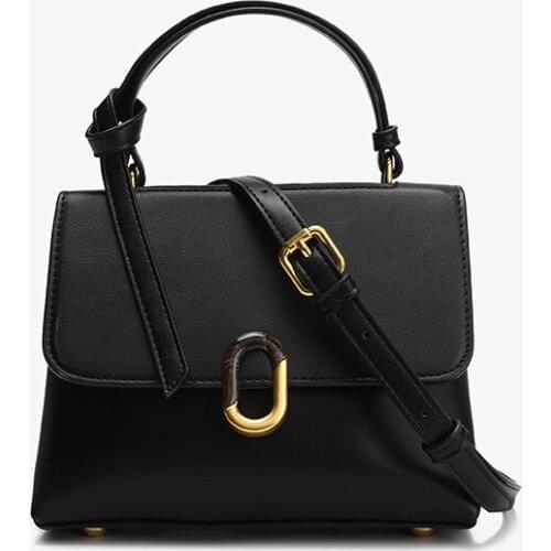 Genuine Leather Handbags 2021 New High-end Fashion Simple Soft Leather Ladies Shoulder Messenger Bag Purses and Handbags Cc Gg