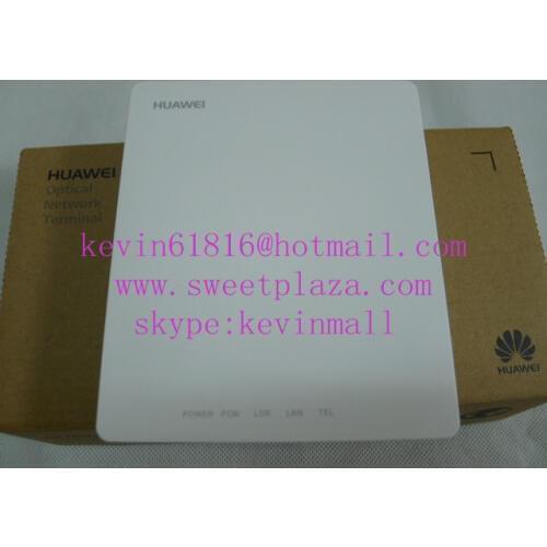 HG8110F Gpon terminal with 1 Lan port, 1 Tel port, H.248 & SIP double protocol, English firmware. FiberCore