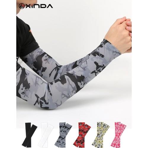 Xinda Outdoor Lcy Ice Silk Sunscreen Sleeve Arm Breathable Man Woman Riding Mountain Running Sports Sleeves