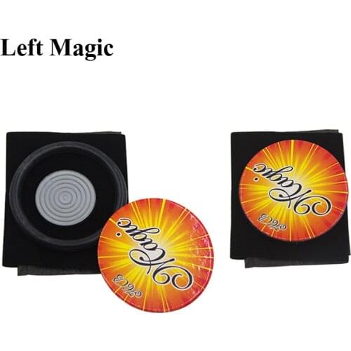 Fun Coin Disappearing Magic Tricks Monster Eats Coin Child Magic Props Easy Close Up Street Magic Accessories Illusions