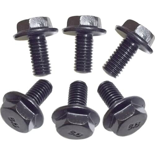 10pcs Left Hand Saw Blade Reversible Screw For 255 Aluminum Sawing Machine Screw Pressure Plate Back Pressure Screw M8x16