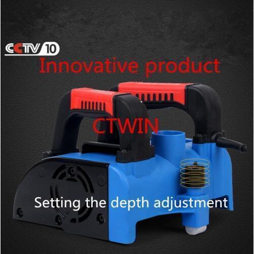 1200W Shovel Wall Machine Clean No Dead Angle Coarse Planer Electric Wall Putty Grinding Polishing Old Wall Refurbished Machine