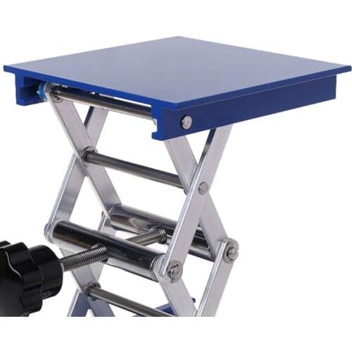 4\"x4\" Aluminum Router Lift Table Woodworking Engraving Lab Lifting Stand Rack