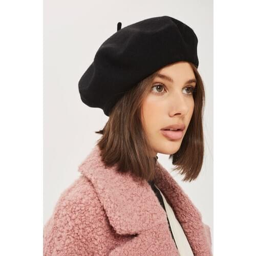 French Beret Caps Women Autumn Winter Outdoor Berets Street Style Plain Cap Painter Hat Vintage Girls Berets Warm Walking Cap