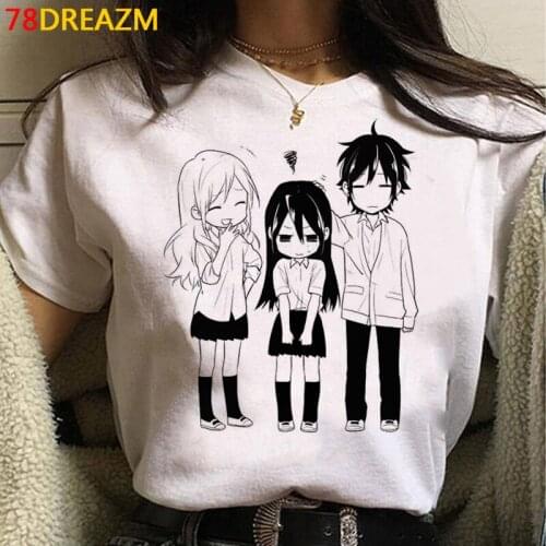 Horimiya t-shirt tshirt women graphic tees women kawaii aesthetic casual 2021 clothes tshirt ulzzang tumblr
