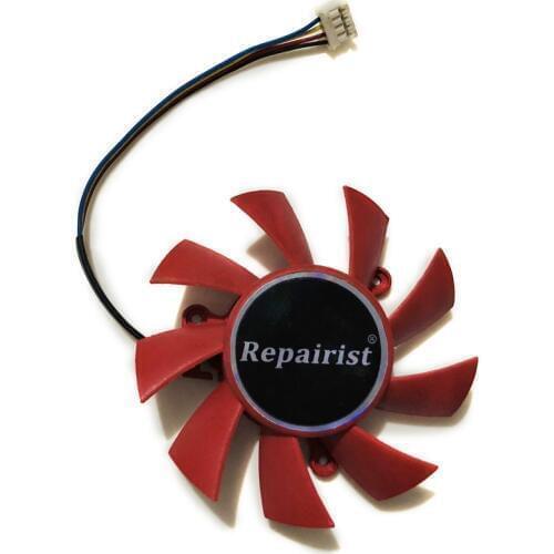 GPU VGA Cooler RX 570 Graphics Card Fan For Phantom Gaming M1 Radeon RX570 8G/4G Video Cards As Replacement