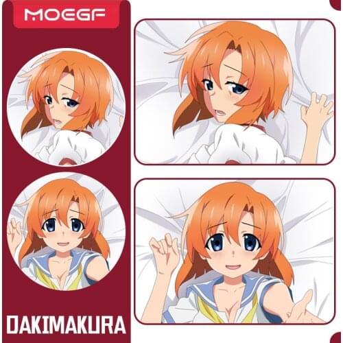 MGF When They Cry gou Dakimakura Pillow Case Ryugu Rena Sonozaki Mion Hugging Body Cosplay