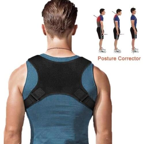 New Spine Posture Corrector Protection Back Brace Support Shoulder Posture Correction Band Humpback Back Postura Pain Relief