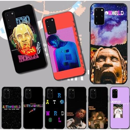 PENGHUWAN travis scott astroworld Customer High Quality Phone Case for Samsung S20 plus Ultra S6 S7 edge S8 S9 plus S10 5G