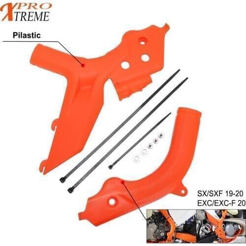 Motorcycle Plastic Frame Guards Protector Cover For KTM SX 125 150 250 EXC 150 250 300 SXF250 350 XC250 XCF250 EXCF 250 350 450
