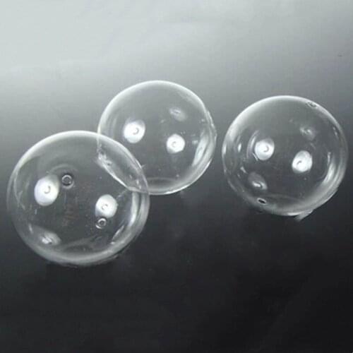 30pcs/pack Diameter=6cm Glass Ball Home Decoration Hanging Globe Wedding Prop Bar Club