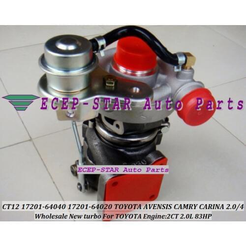 CT12 17201-64040 17201-64050 17201-64020 17201 64050 Turbo For TOYOTA AVENSIS CAMRY CV10 Town ACE TownACE CR30 2CT 2C-T 2C 2.0L